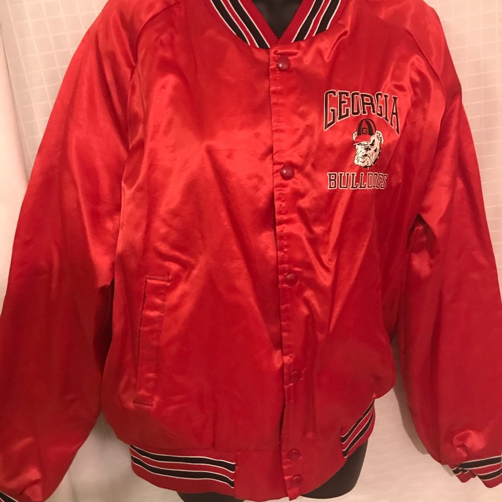 Georgia Bulldogs Satin Jacket